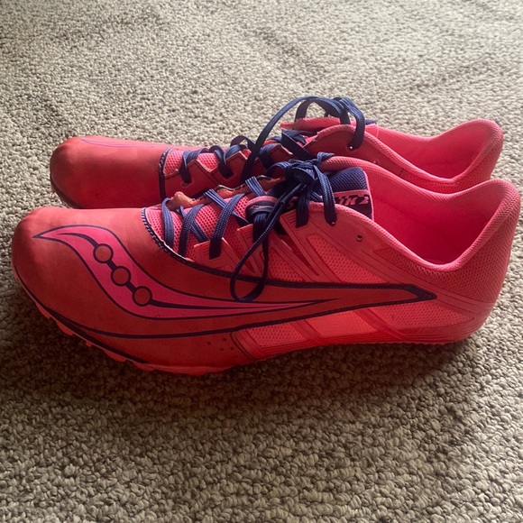 Track spikes size 10 worn twice - Picture 1 of 4